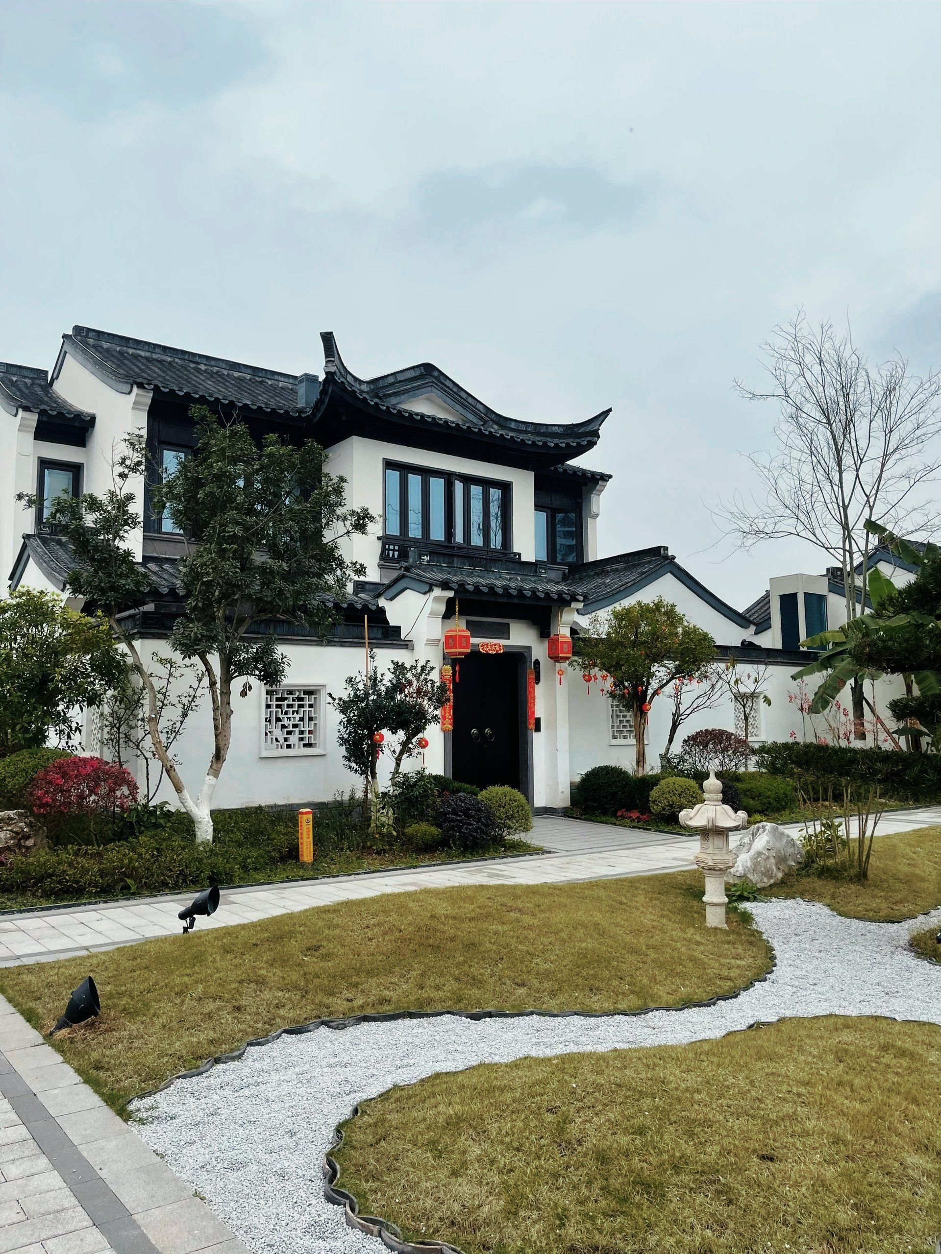 苏式建筑 #苏州园林 #中式建筑 「烟雨江南·网红派独栋别墅轰趴
