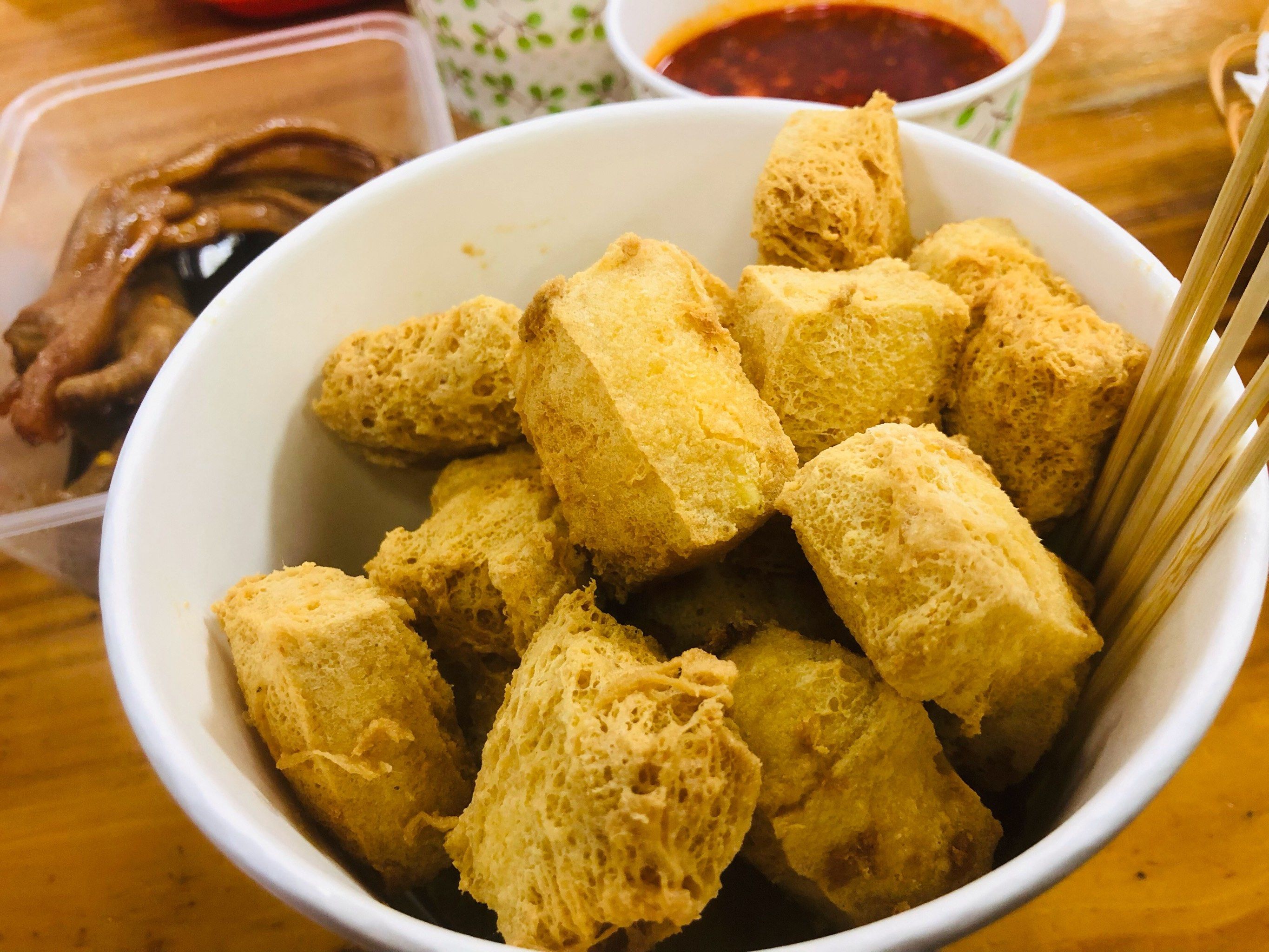 全国出名的青岛西镇臭豆腐