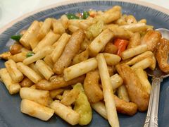 藕带炒猪颈肉-御彩酒家(东风东路店)