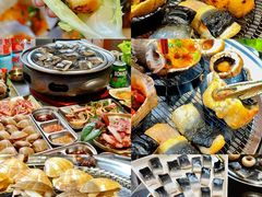 -围炉肉舍•炭烤活鳗•丹东海鲜烤肉(步行街店)