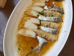 鲳鱼面结拼年糕-大灶头·新昌菜(中国茶市店)