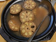招牌扇骨煲淋莲藕-汇景花园酒家(基立下道店)