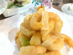 炸烹虾肉-烤肉宛饭庄(北新桥店)