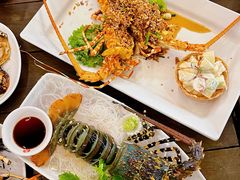 龙虾刺身-大螃蟹海鲜餐厅