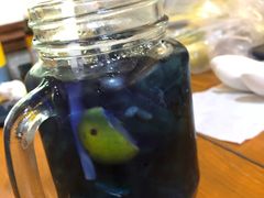 -蝶豆花蓝面条