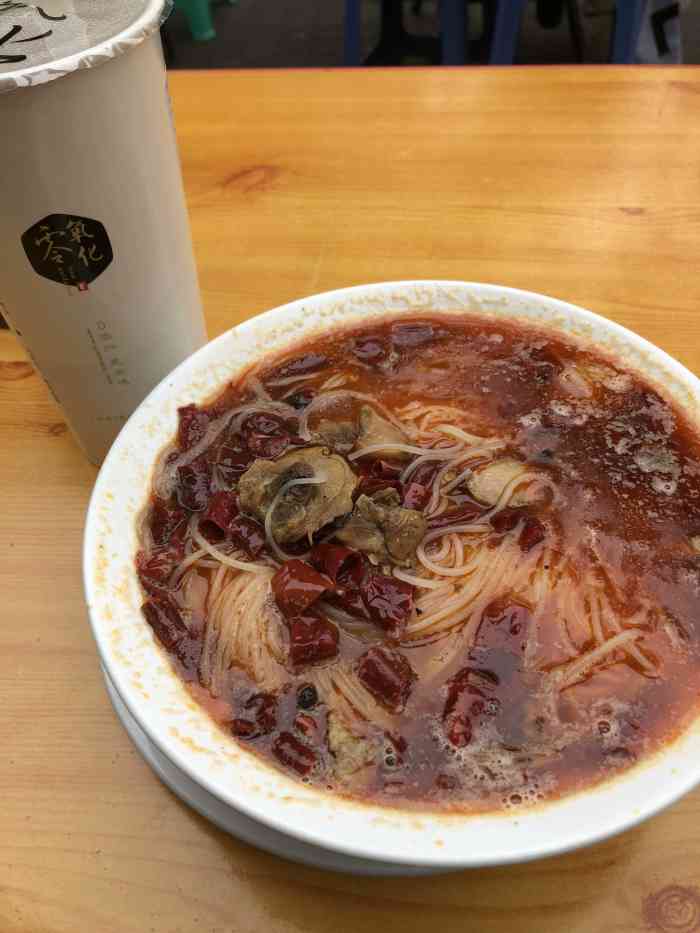 吊脚楼米线-"我听说这个米线很久了 也听别人说过这家米.