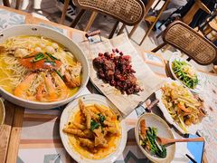 膏蟹年糕-十面欢腾·海鲜面·台式Bistro(长乐路店)