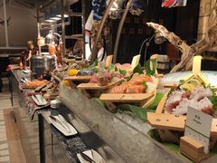 自助取餐区-北京希尔顿逸林酒店-逸轩西餐厅-自助餐厅