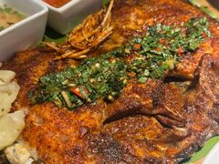 傣家香茅草烤罗非鱼-云腾食府·云南菜