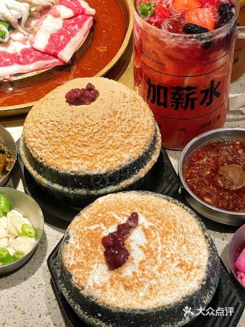 好吃的烤肉配好吃的冰淇淋好幸福！