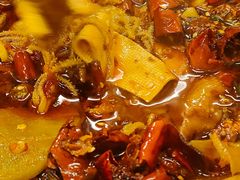 砂锅油泼毛血旺-罗妈砂锅(四川成都奎星楼店)