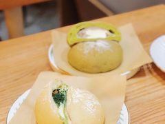 抹茶百香奶酪米面包-角落低卡烘焙(正弘城店)