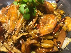 炭火干锅虾鸡翅-古原社·炭火干锅(桂庙店)