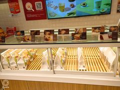 面包甜点陈列柜-爸爸糖吐司面包(重庆解放碑英利大融城店)