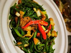 小炒云南刀豆-炆艺乳鸽·煲仔饭大排档(望京来广营店)