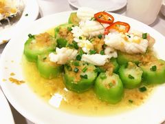 丝瓜蒸鲜鱿-宜宾海鲜酒家·三十年老字号