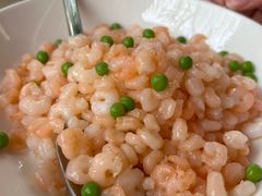 手剥河虾仁小豌豆-玫瑰厅上海菜(兴国路店)