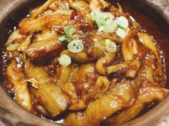 鱼香茄子煲-千日贺茶餐厅(高新万达店)