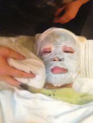 敷面膜中，请勿打扰-法国安杰玛SPA会所