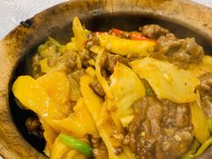 姜汁啫啫牛肉煲-粤·向群饭店(龙津东路总店)