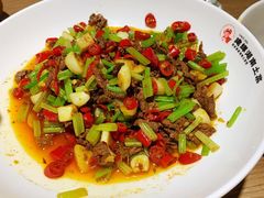 改版的小炒黄牛肉-建辉湖南土菜馆(南大街店)