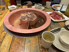 -清真·田园居家酸菜牛肉烤火锅(凤霞路店)