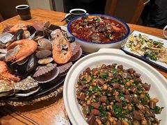 -滨海小渔村·海肠捞饭·鲅鱼水饺·特色老火鱼丸汤(华田店)