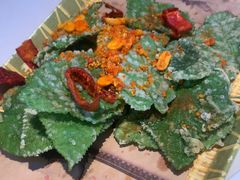 香酥桑叶-食光慢宴·安吉土菜馆