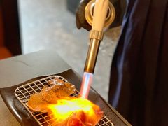 火炙和牛寿司-铭牛烧肉·和牛海鲜自助(高新月牙湖店)