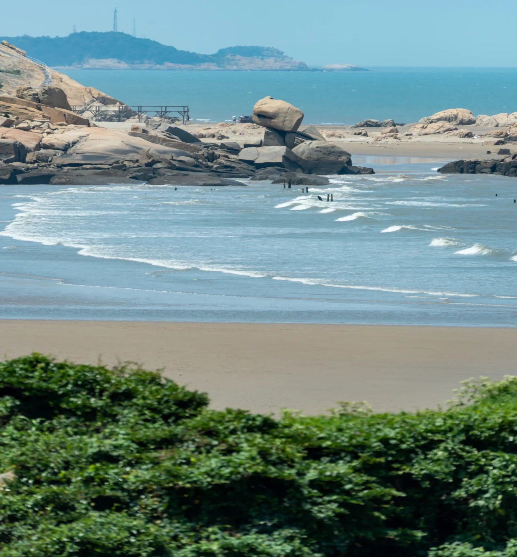 南澳海滩有条小路进去拐角的北澳海滩,可以说是此次福州海岛行最惊喜