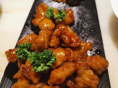 雪花糖醋里脊-绿茶餐厅(西单老佛爷店)
