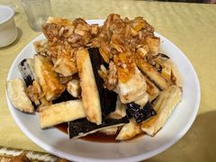 蛤蜊肉拌茄子-华春餐馆(鱼山路店)