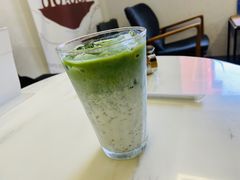 日式抹茶拿铁-研途咖啡馆(健康路店)