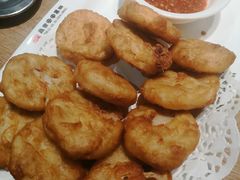 炸耦盒-直隶安家牛肉罩饼(建华店)