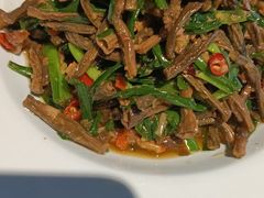 韭香干豇豆-胖老汉椒麻鸡清真新疆菜(西御街店)