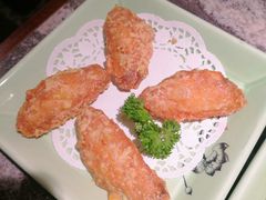 蛋黄鸡翅小份-新白鹿餐厅(松江开元地中海店)