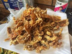 炸蘑菇-伍记土家菜(欣葆家园店)
