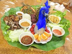 -沐毫傣泐云南菜孔雀宴•手抓饭傣味烧烤(曼听公园店)