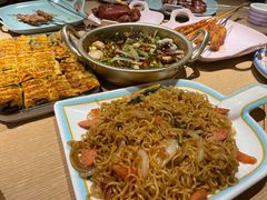 -街角等你.大连海鲜烧烤.经典铁板海鲜串(西安路店)