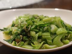 虾米炒土盖菜-醉南拳客家菜·河田鸡(东街口航空大厦店)