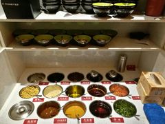 自助调料区-一叶一世界·素食餐厅(锦华万达店)