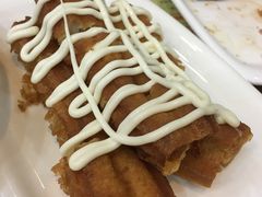 自制墨鱼胶酿油条-香港仔茶餐厅(凤阳店)