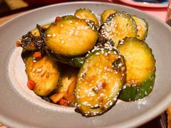 紫苏煎黄瓜-甜阿姨·天台花园私房菜(万松园店)