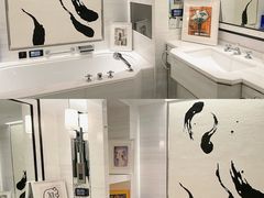 浴室也变成一个艺术空间-王府半岛酒店