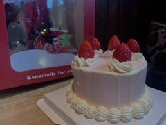 复古草莓-艾加柒克蛋糕茶歇甜品台(春熙路店)