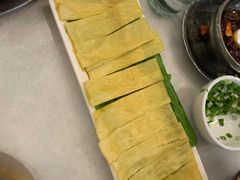 自制豆皮-福寿斋·老北京铜锅涮肉·烤鸭(顺义总店)