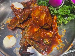 -明洞阿姨·韩式酱蟹烤肉·创意料理(三元桥店)