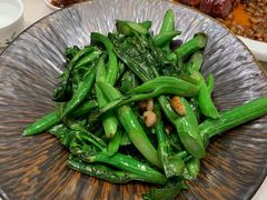 猪油渣炒菜心-稻香酒家·33年老字号·港式粤菜(富邦中心店)