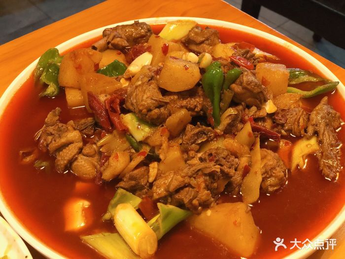 莺ying·新疆秘制料理-大盘鸡图片-上海美食-大众点评网