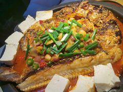 蒜香味烤鱼-鸣记脆皮烤鱼·海鲜烤鱼(三八广场店)